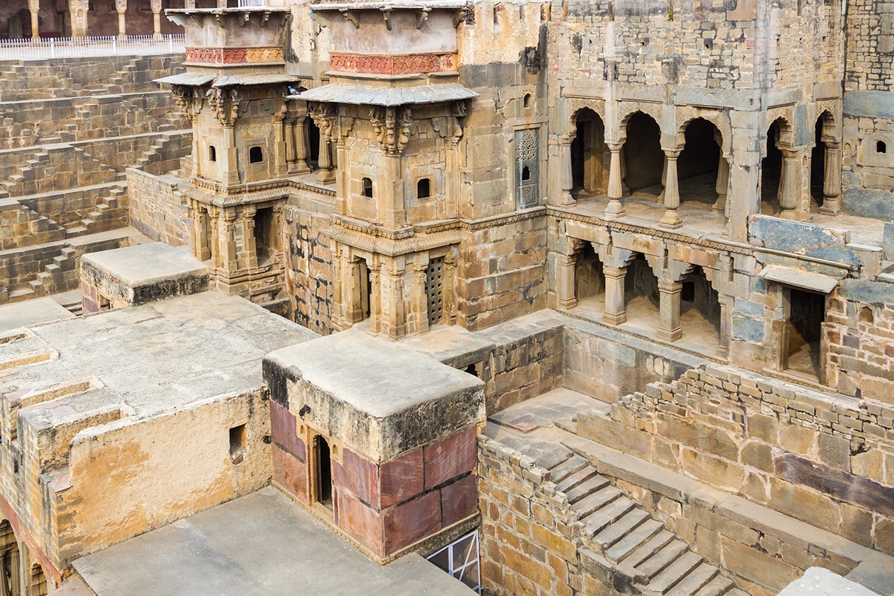 Chand Baori Stepwell Famous Landmarks