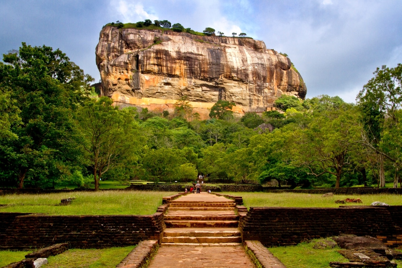 Sigiriya or Sinhagiri is an ancient rock fortress near the town of Dambulla in Sri Lanka. A must see for Sri Lanka tours and travels.