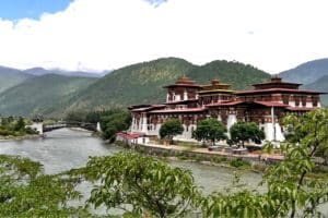 Punakha Dzong, old capital of Bhutan, is a must-see on your Himalayas tours and travels. Constructed in 1637–38, it is Bhutan’s second largest dzong
