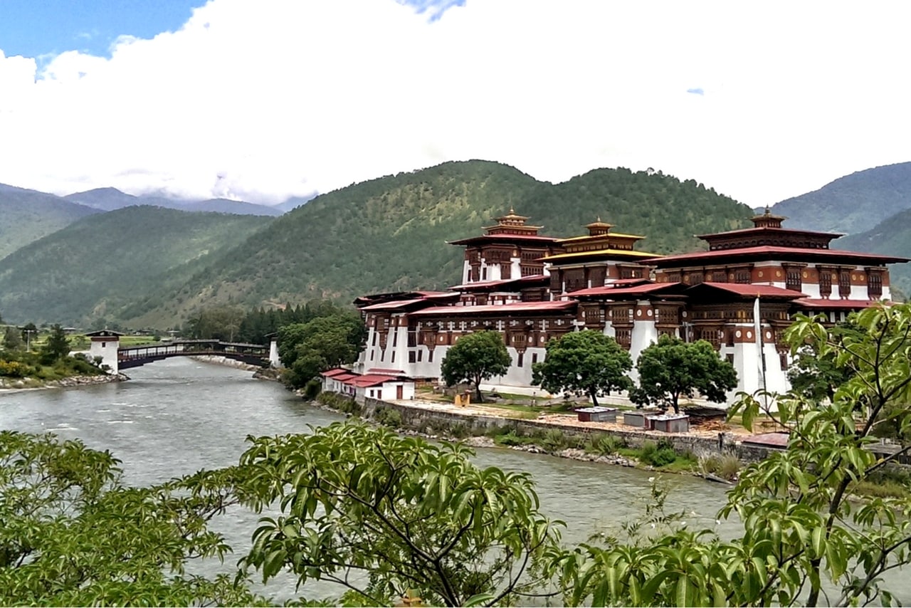 Punakha Dzong, old capital of Bhutan, is a must-see on your Himalayas tours and travels. Constructed in 1637–38, it is Bhutan’s second largest dzong